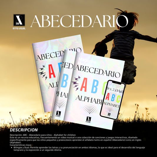 ABC en Español e Inglés | El Abecedario para Niños Principiantes (Alphabet for Children)
