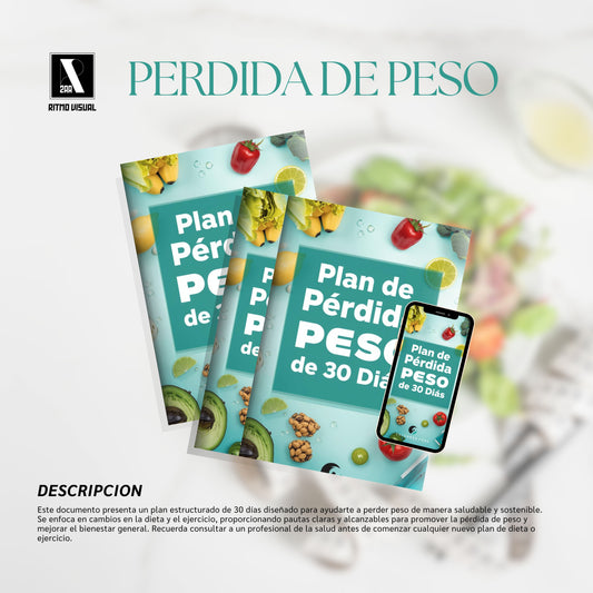 Plan de pérdida peso de 30 días